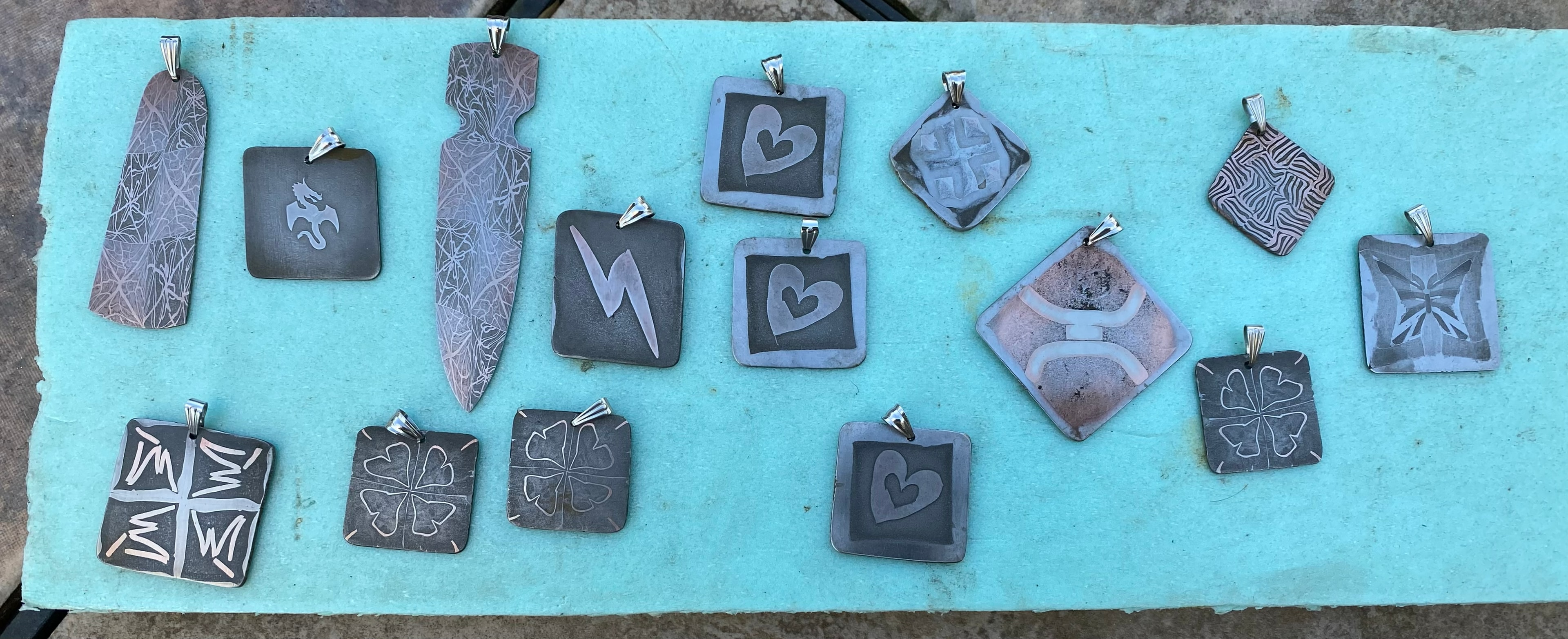 Handcrafted jewelry piece