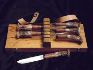 Handmade cutlery — blade detail