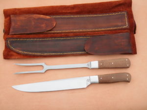 Custom knife — handle and blade