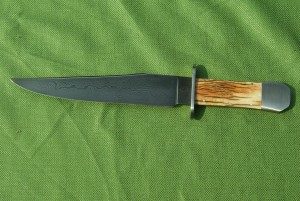 Forged blade — profile view