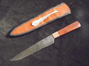 Forged knife — finished
