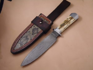 Forged blade — handle wrap