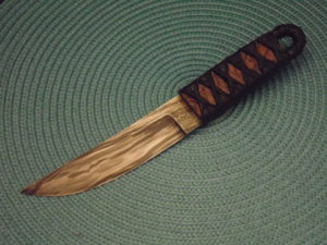Forged blade — full profile