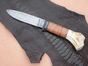 Forged blade — tip and point