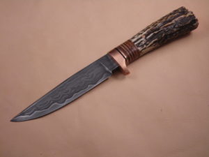 Forged blade — full length view