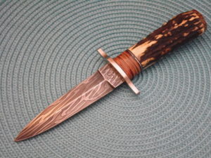 Forged blade — top down