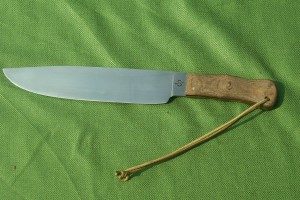 Forged blade — edge detail