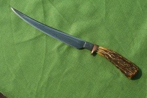Forged knife — finished piece