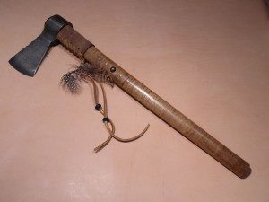 Custom tomahawk — full profile